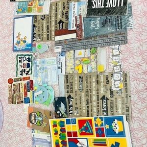 Vintage Scrapbooking Stickers